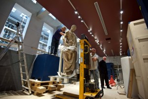  Donatello, Abacuc,  allestimento del nuovo Museo dell'Opera Firenze foto Opera del Duomo / Claudio Giovannini 