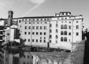 La sede del Ministero della Marina nel convento dei Barbetti all'epoca di Firenze Capitale  