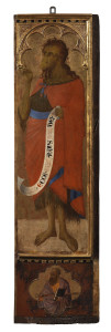 Bartolomeo Bulgarini, San Giovanni Battista, XIV sec.  