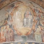 Cenni di Francesco di ser Cenni, Cristo e la Vergine all’interno della mandorla formata da schiere angeliche. San Gimignano, San Lorenzo in Ponte.