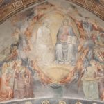 Cenni di Francesco di ser Cenni, Cristo e la Vergine all’interno della mandorla formata da schiere angeliche. San Gimignano, San Lorenzo in Ponte.