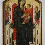 Maestro di Badia a Isola, Madonna in trono col Bambino, fine XIII secolo, collocazione Museo Diocesano