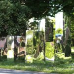 Helidon Xhixha, "Pillars of Light", Mirror Polished Stainless Steel, La Biennale di Venezia 2015